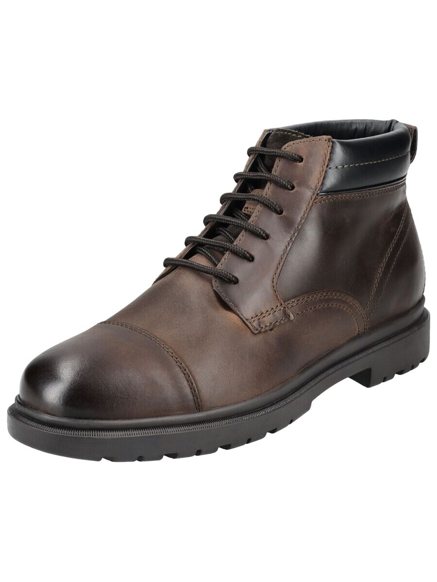 

Ботинки на шнуровке GEOX Lace-Up Boots, темно-коричневый