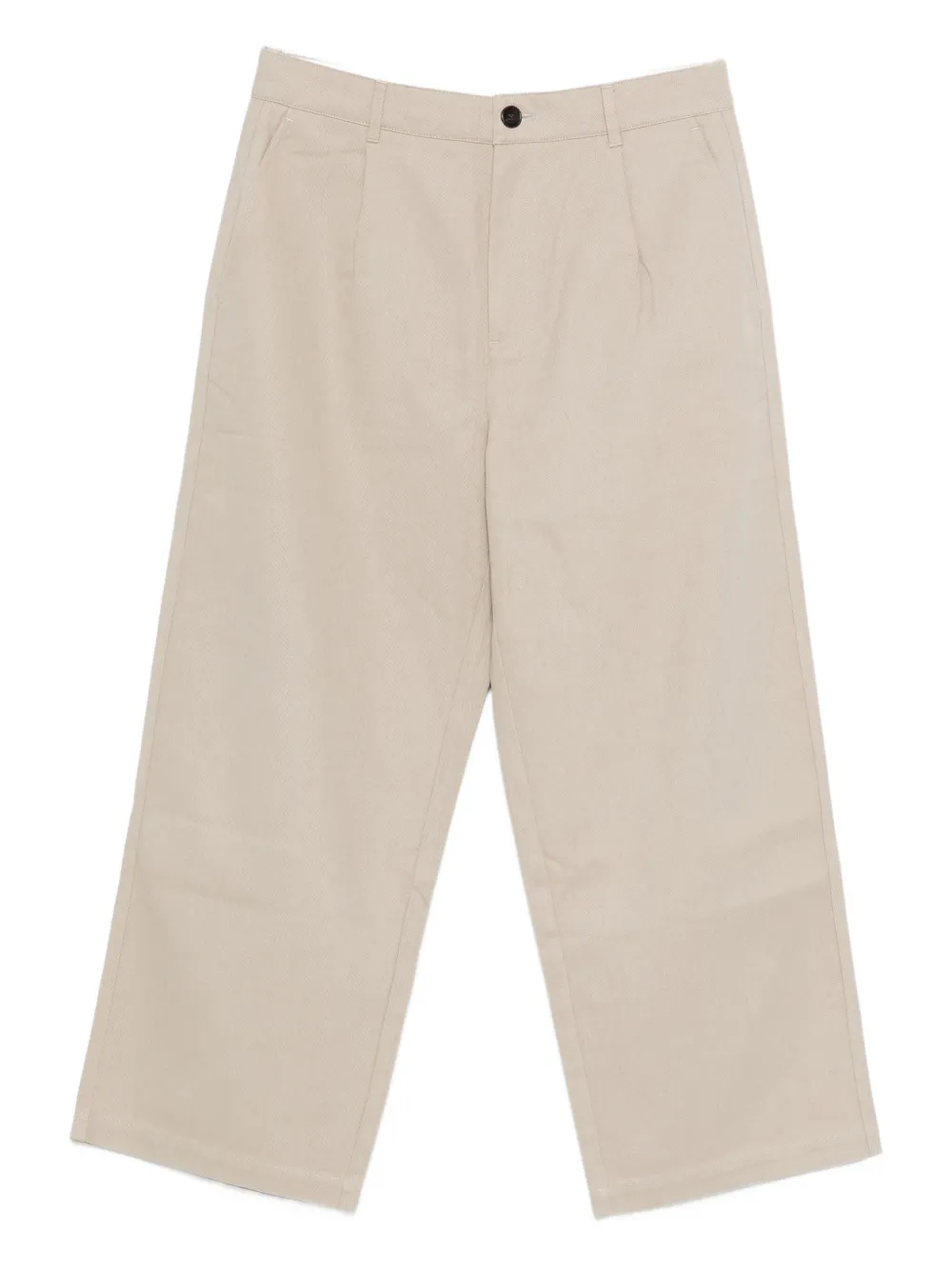 

Брюки со складками спереди 6397, серый