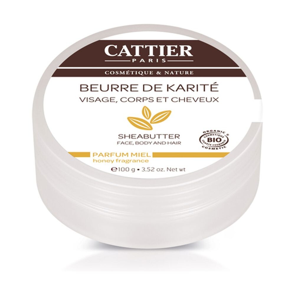 

Увлажняющий крем для тела Manteca De Karité Miel Bio Cattier, 100 гр