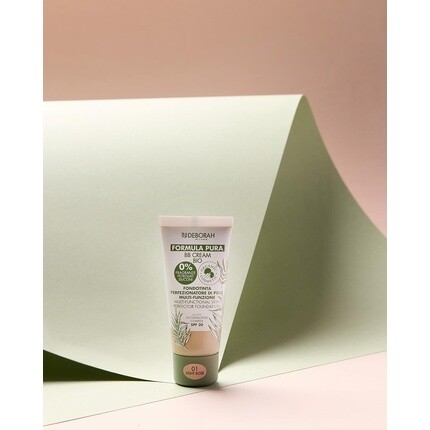 Deborah Milano BB Cream Pure BIO SPF 20 с натуральными ингредиентами 01 Светлая роза 30 мл — фото 2
