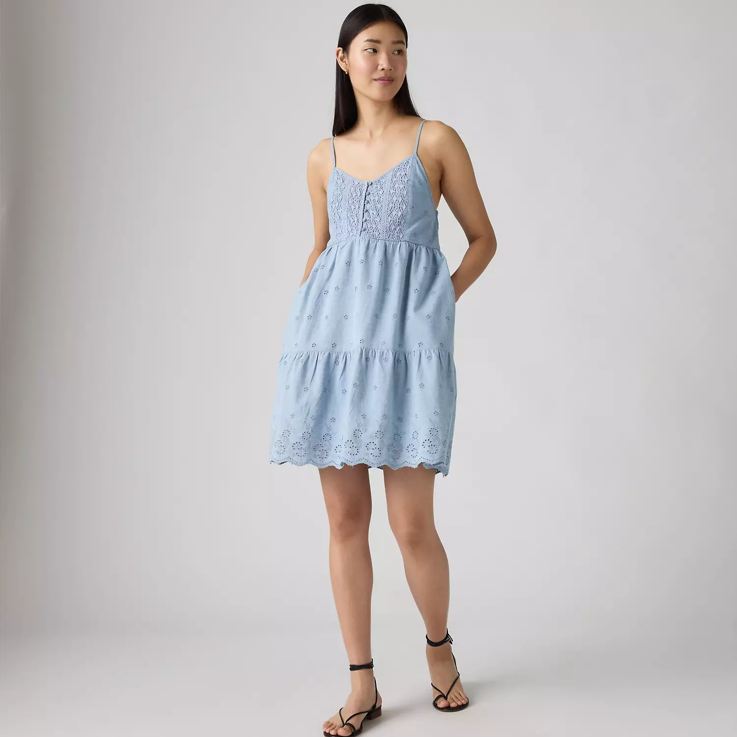 

Кора Мини Платье Levi's, цвет Alternate Fin - Medium Wash