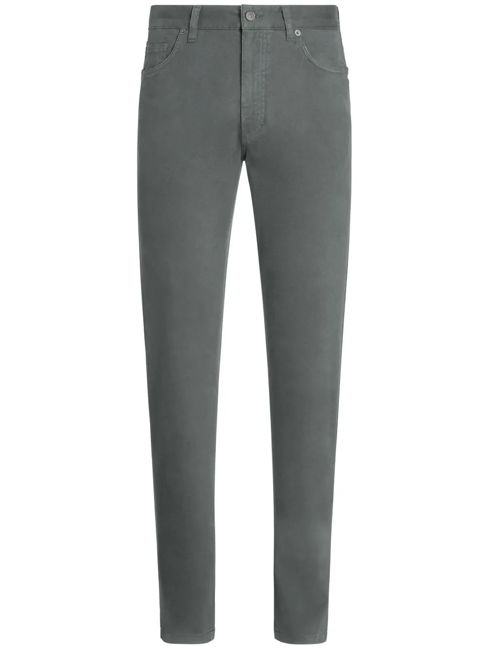 

Узкие джинсы Roccia Zegna, серый