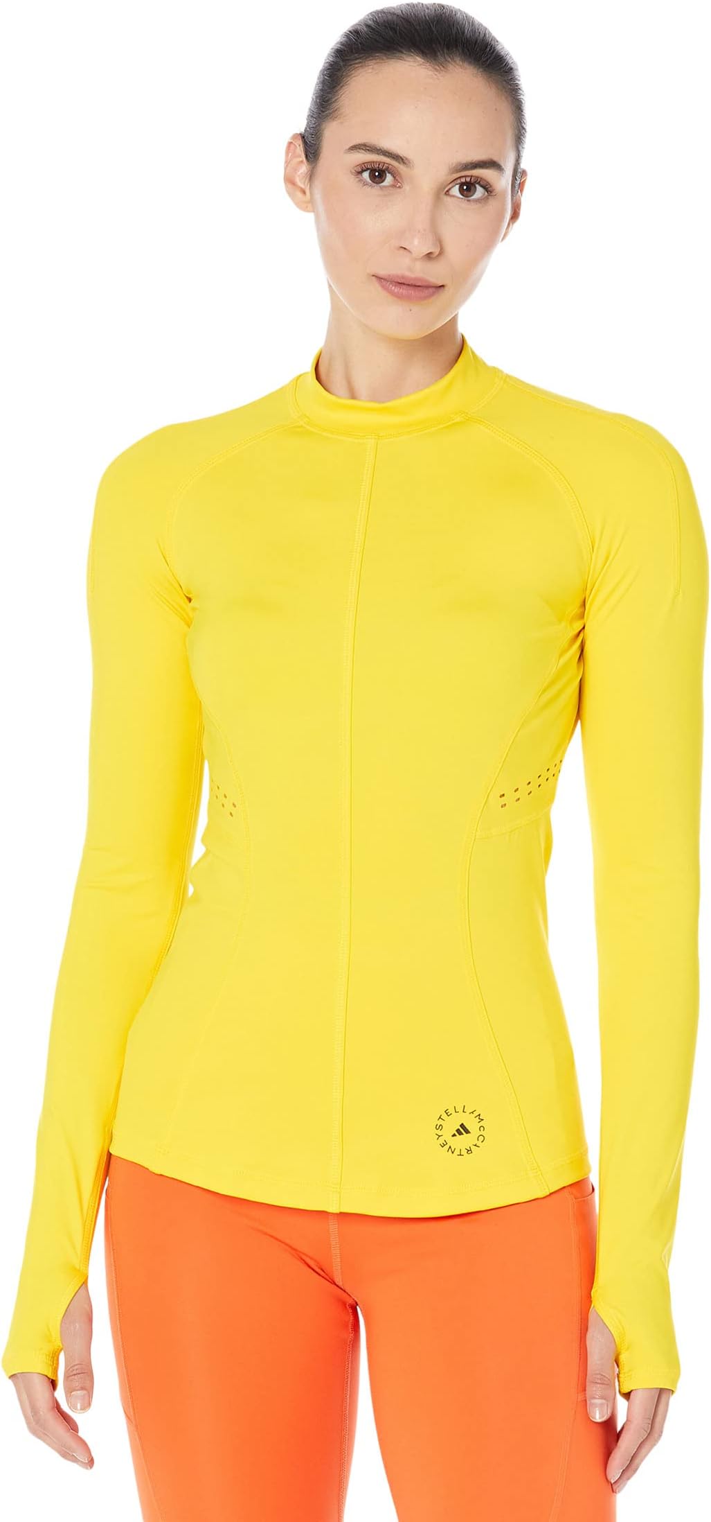 

Лонгслив adidas by Stella McCartney Trueprupose Training Long Sleeve HG6872, желтый