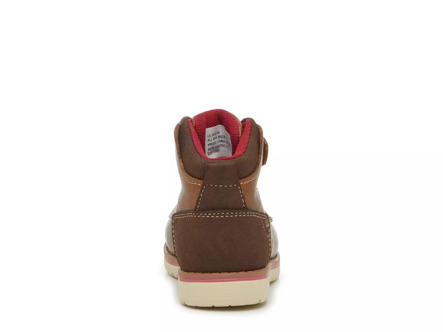 Ботинки Crown Vintage Lil Austin - детские, коньячного цвета — фото 4