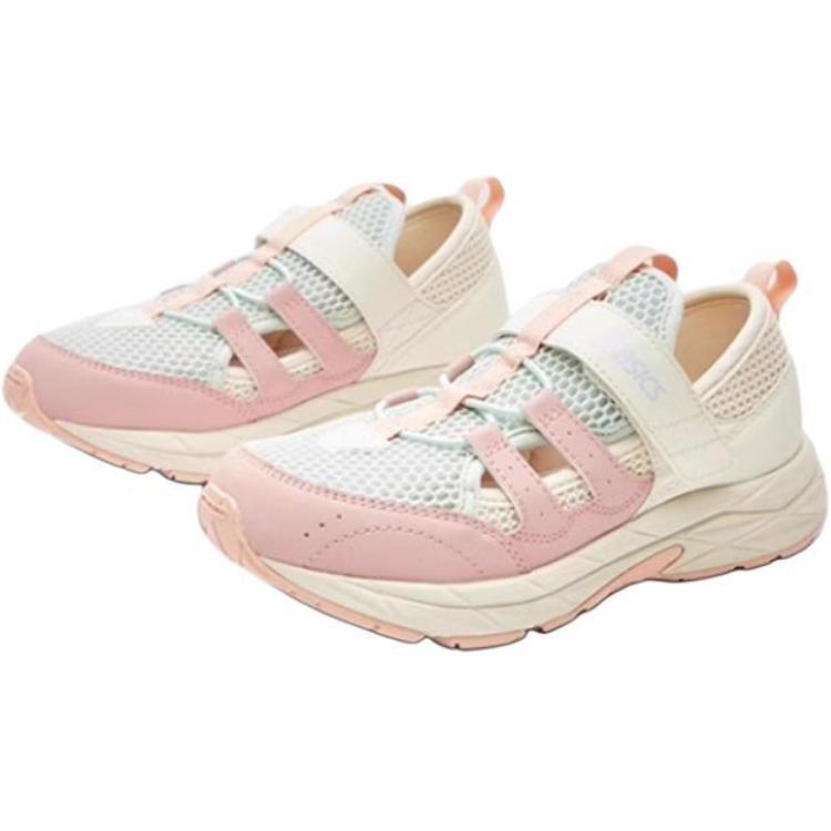 Детские сандалии Contend Low Top Kids' ASICS, бежевый/белый/розовый — фото 2