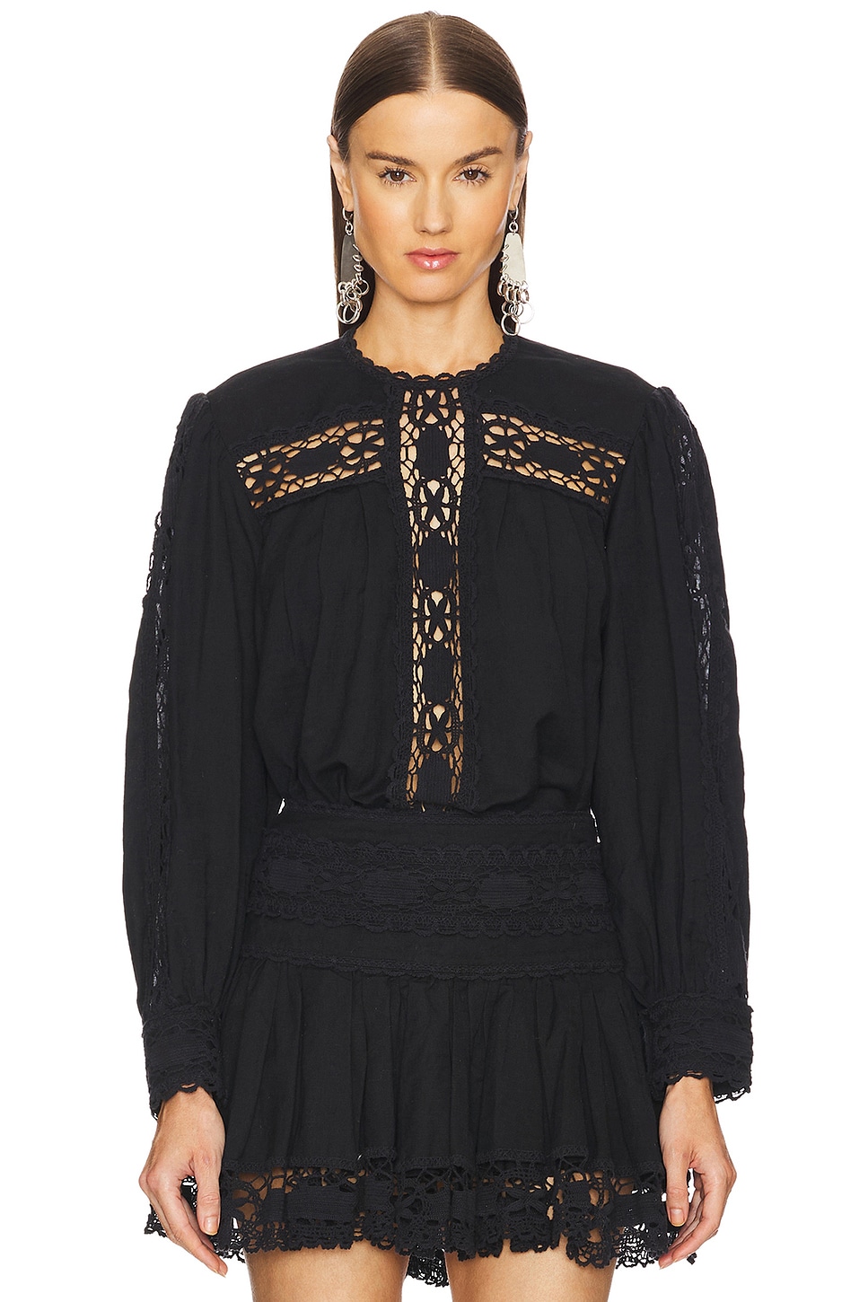 

Блузка валмира Isabel Marant Etoile, черный