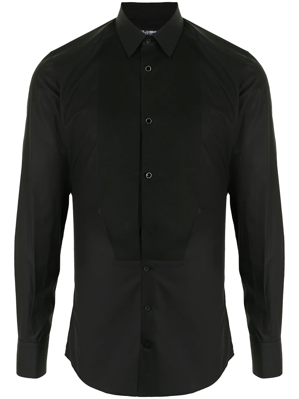 

Рубашка с манишкой DOLCE & GABBANA, черный