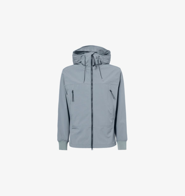 

Куртка с капюшоном и защитными очками Cp Company, цвет smoked pearl