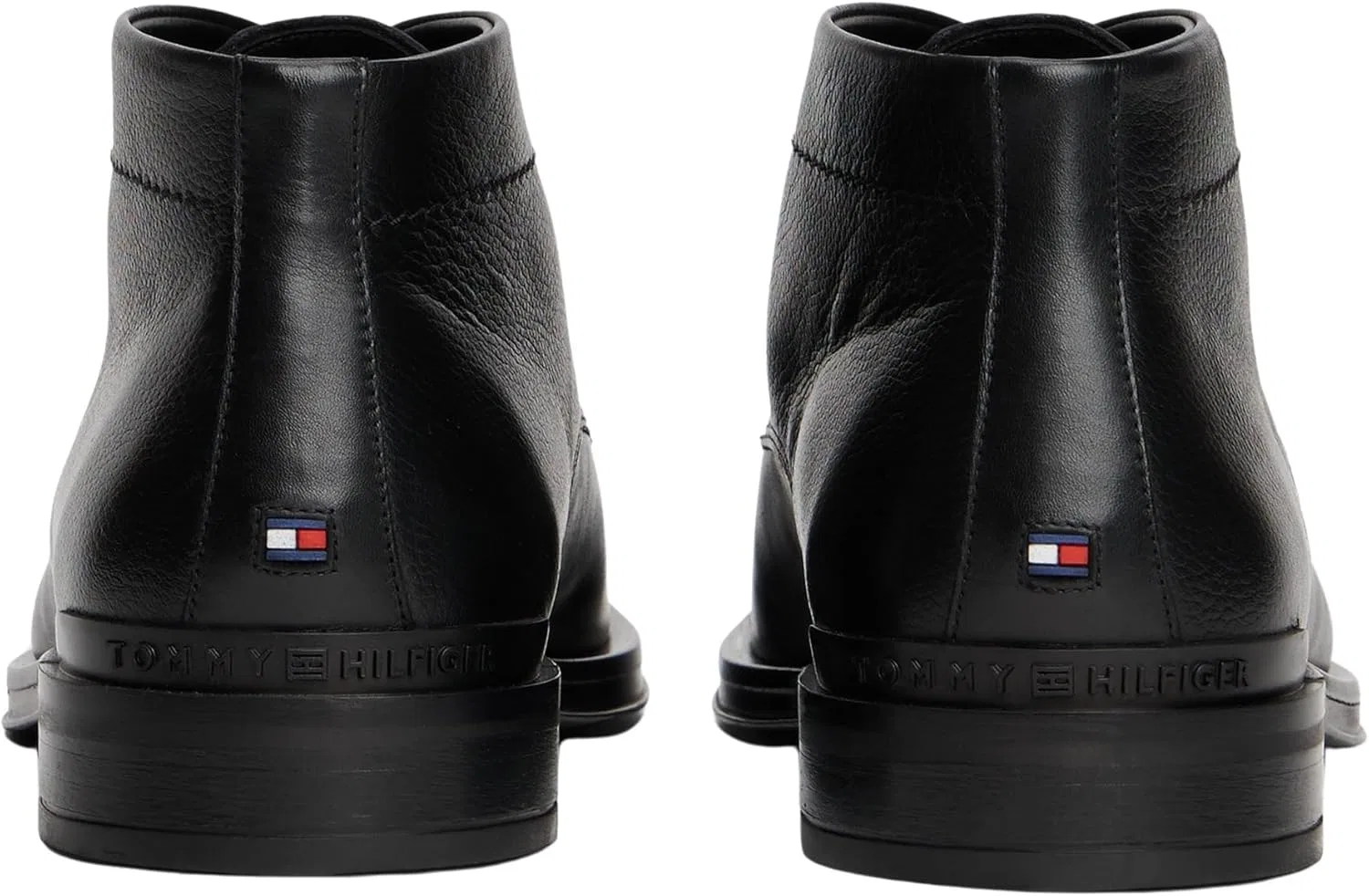 Мужские корпоративные ботинки Tommy Hilfiger LTH Fm0fm05697 средней высоты, Black — фото 2