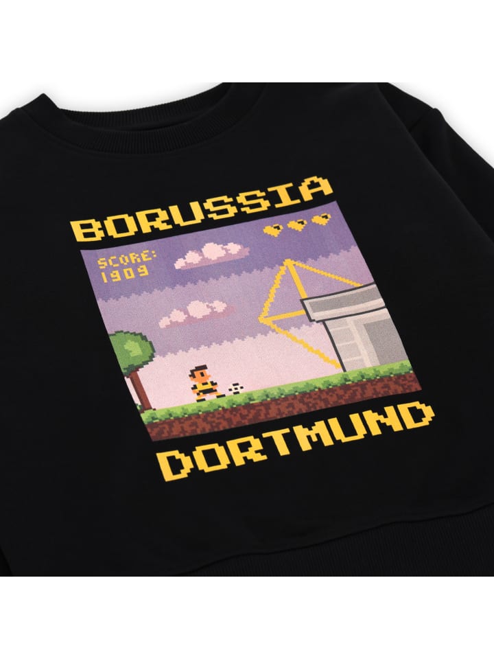 Детская футболка-труба BVB Gaming Crewneck, черная на черном BVB — фото 4