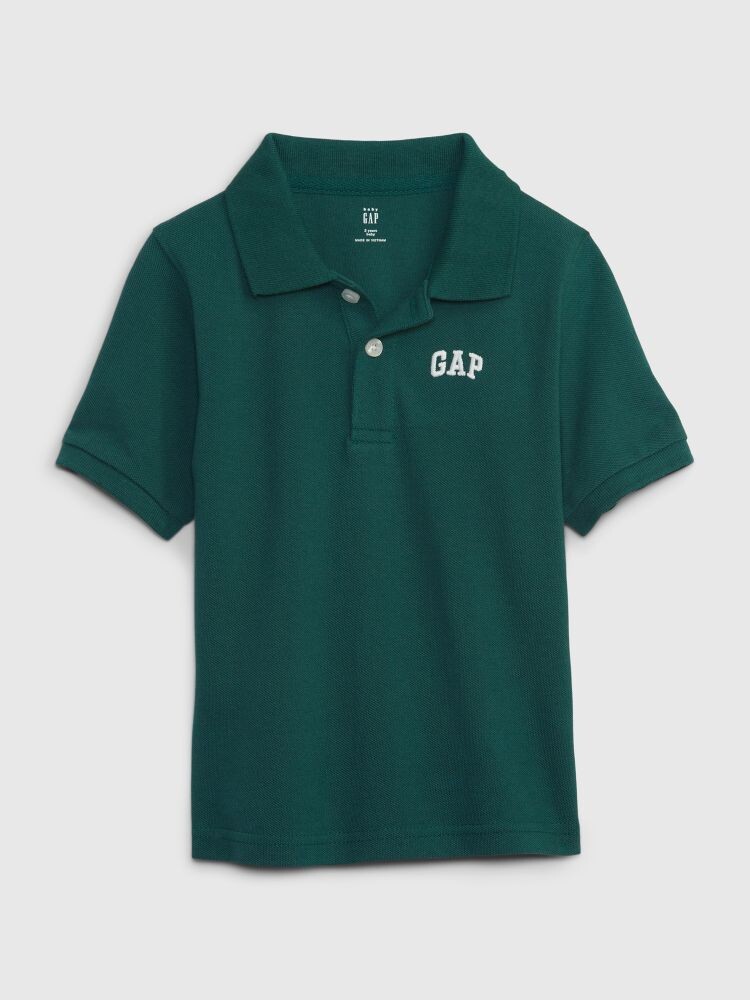 

Рубашка-Поло из пике Gap, зеленый