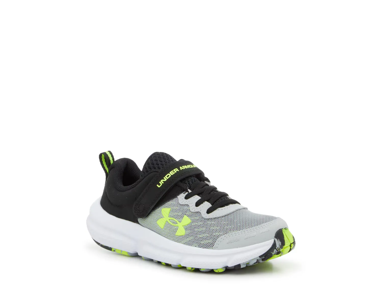 

Кроссовки Assert 10 Sneaker Under Armour, черный/зеленый