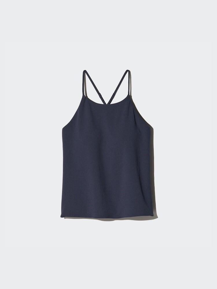 

Топ с чашечками Uniqlo, цвет 69 синий