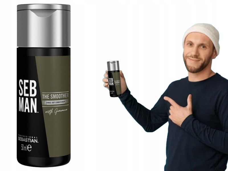 

РАЗГЛАЖИВАЮЩИЙ КОНДИЦИОНЕР ДЛЯ ВОЛОС SEB MAN ДЛЯ МУЖЧИН 50 мл Inna marka