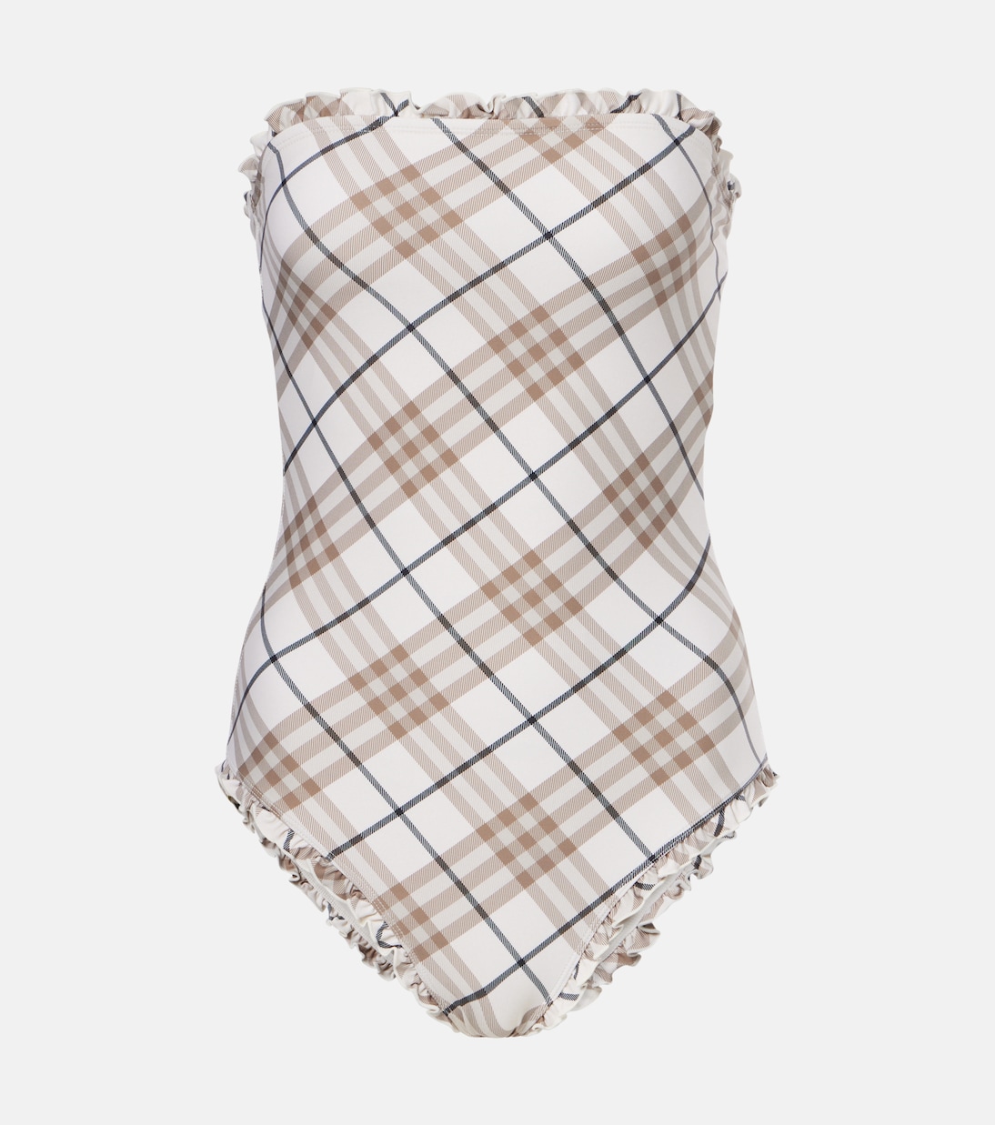 

Чековый купальник Burberry, Cotton IP Check