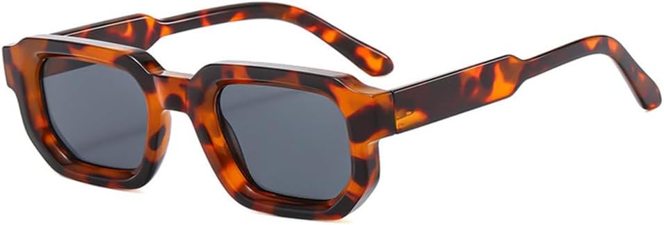 

Модные солнцезащитные очки с леопардовым принтом для женщин, популярные панк-очки, винтажные очки для мужчин, солнцезащитные очки UV400, леопардовый принт, черные, одни TYUVIVO, Leopard-black