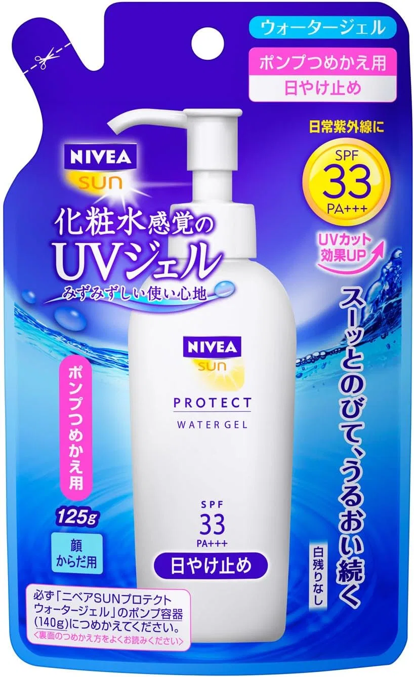 Солнцезащитный гель Nivea San SPF33 PA+++ Water Gel 125 г Kao