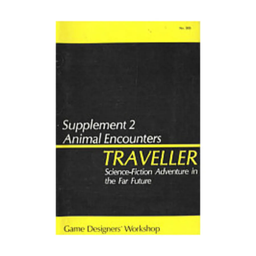 

Supplement #2 - Animal Encounters, Traveller - Supplements (GDW), мягкая обложка