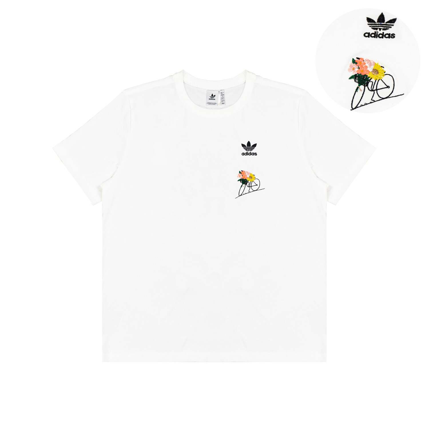 

Футболка унисекс белая Adidas Originals, белый