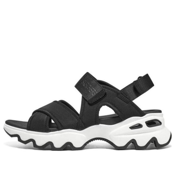 Сандалии big lug 'black white' Skechers, черный
