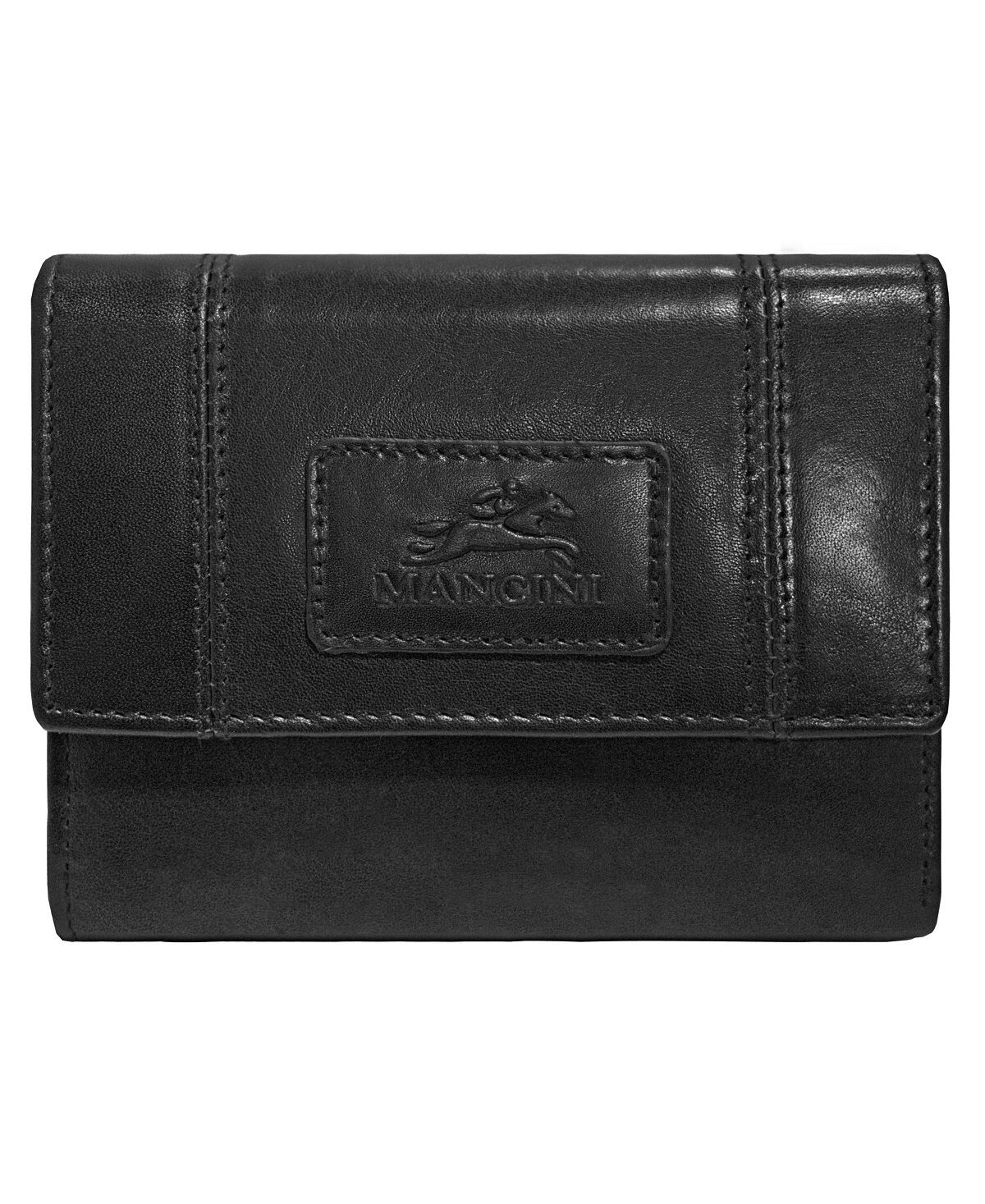 

Маленький женский кошелек-клатч Casablanca Collection RFID Secure Mancini, черный