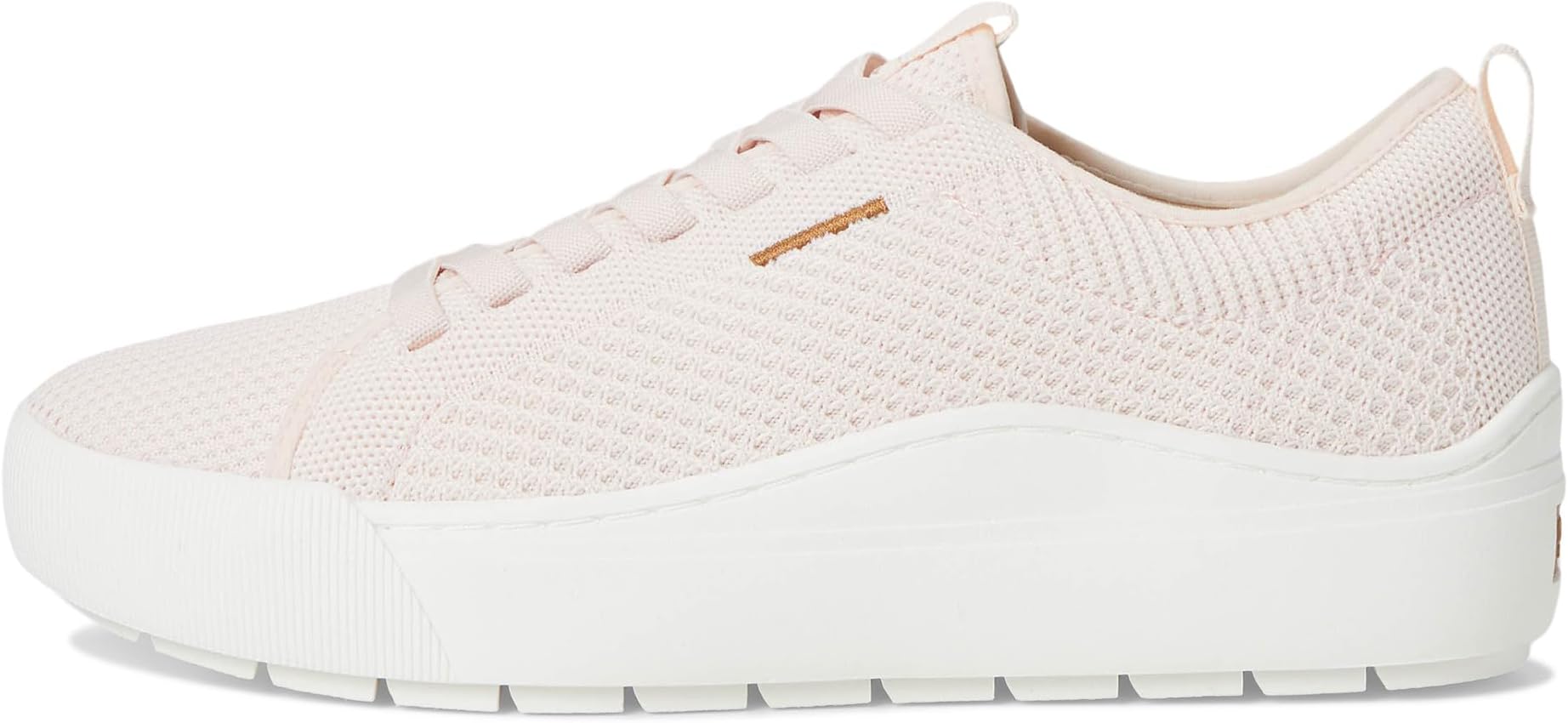 Кроссовки Dr. Scholl's Time Off Knit Lace-Up, цвет Petal Pink Faux Leather — фото 4