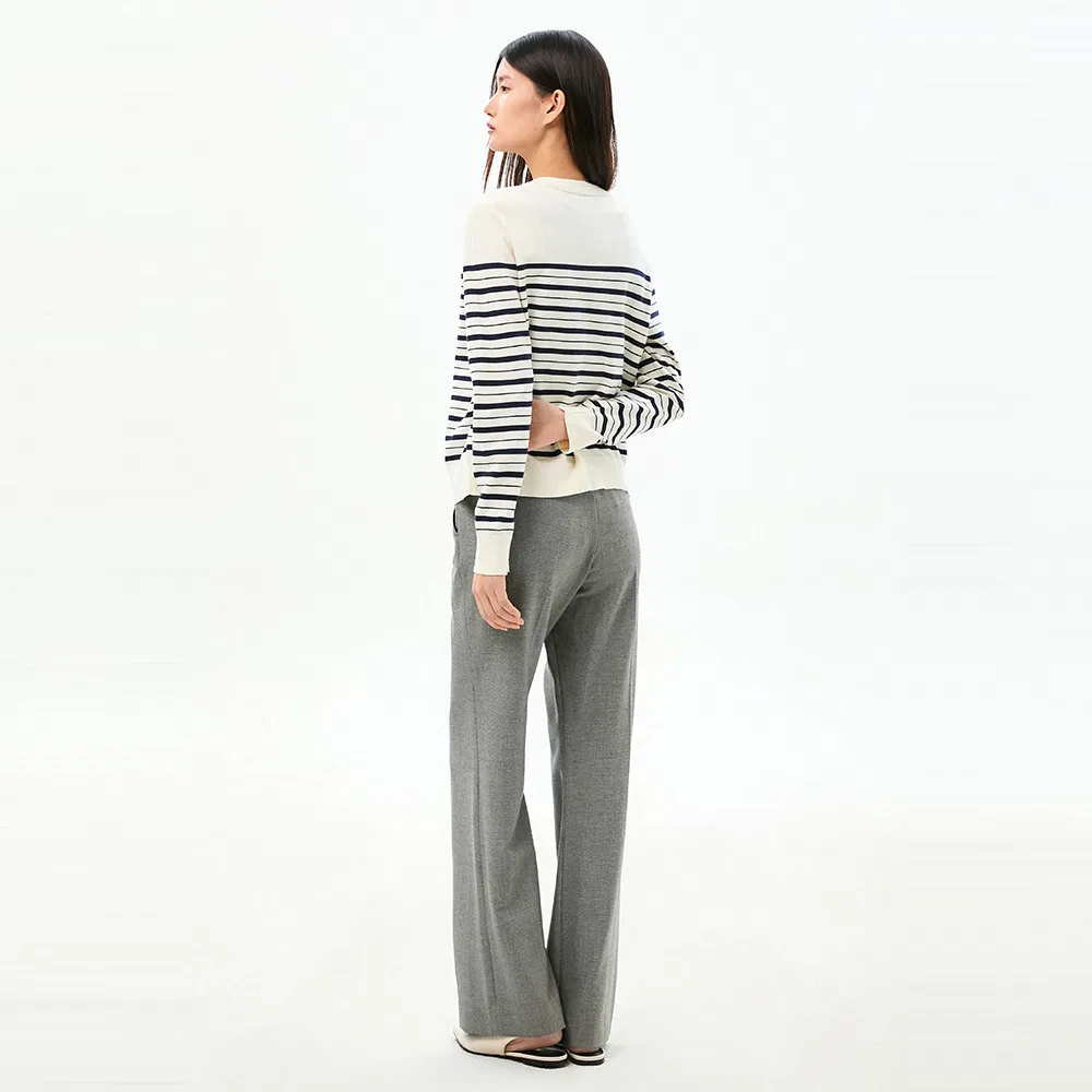 Женские классические серые слаксы от Tommy Hilfiger Women — фото 2