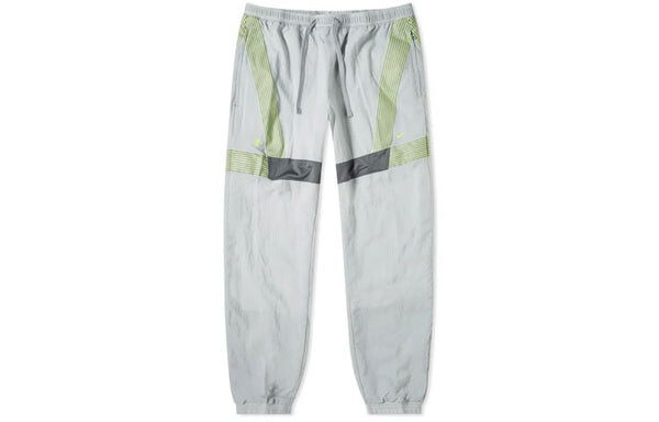 Костюм lab x clot track 'wolf grey dark grey volt' Nike, серый — фото 3