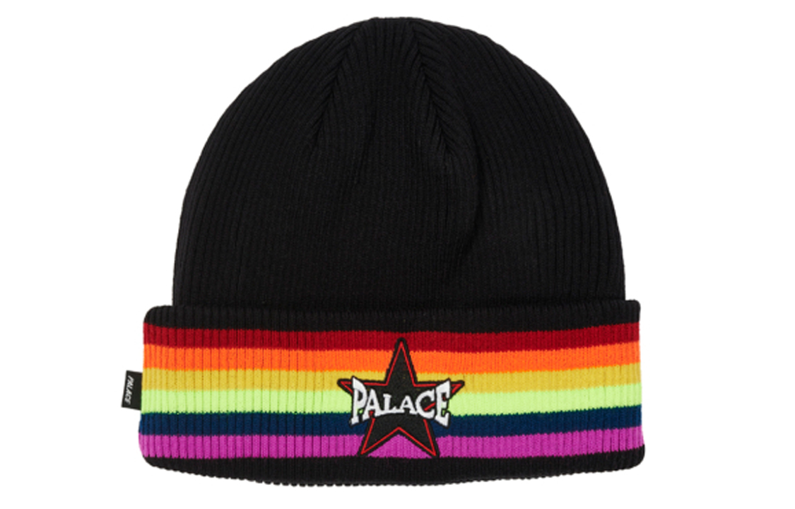 

Радужная шапка PALACE, черный