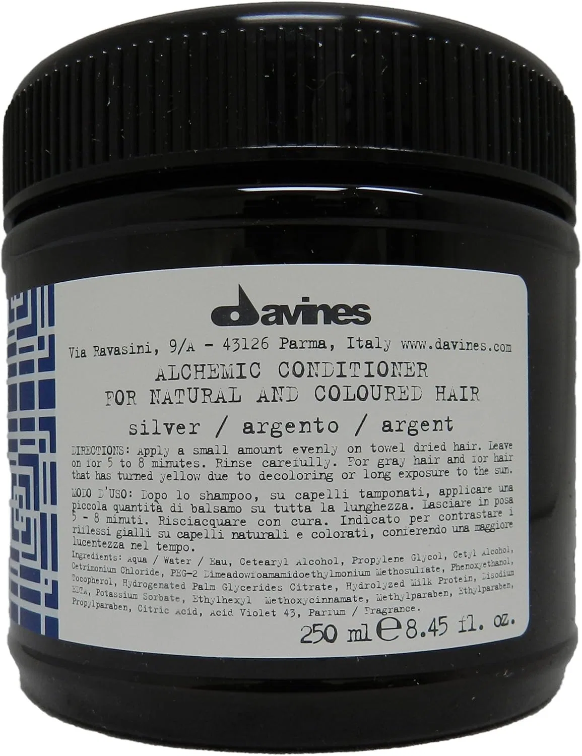Кондиционер Davines Alchemic Silver, 250 мл Davines