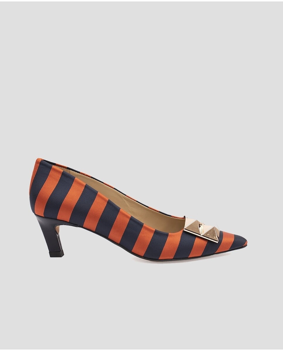 

Женские синие кожаные туфли Mr. Mac Shoes, синий