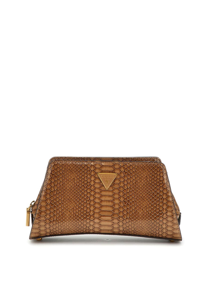 

Клатч GUESS Clutch Annita, цвет Brown/Dark brown