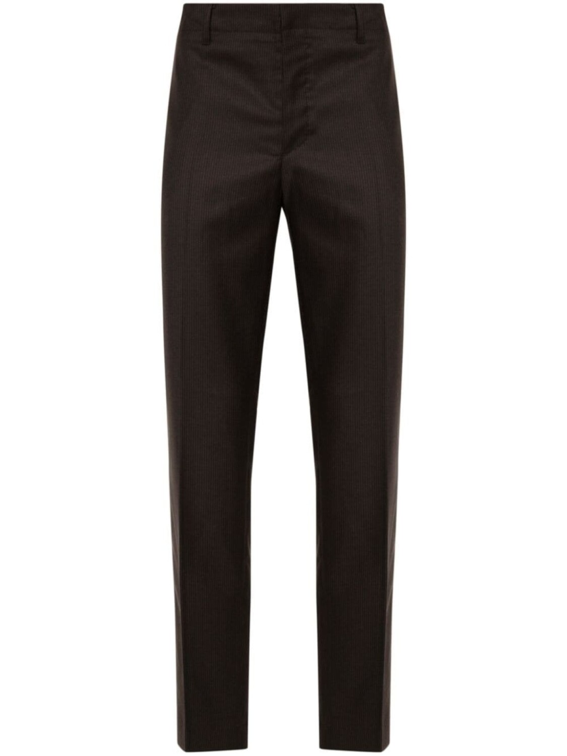 

AllSaints брюки Thorpe в полоску, коричневый