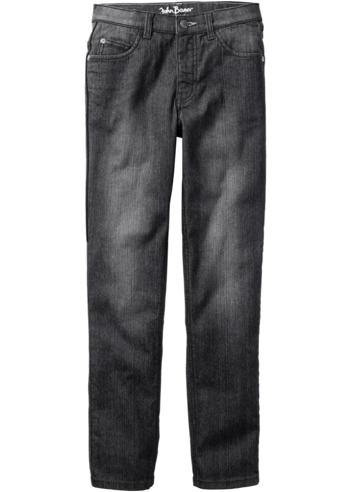 

Джинсы узкого кроя для мальчиков John Baner Jeanswear, черный