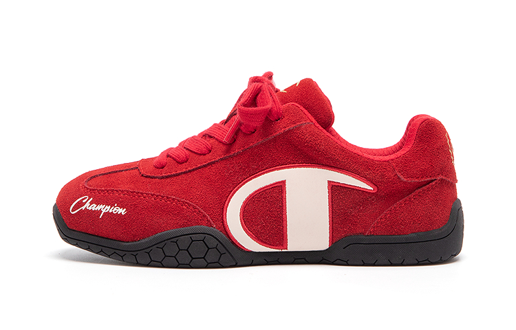 Champion Kids Vintage Racing Shoes устойчивые к истиранию низкие кроссовки для скейтбординга Aurora Red детские — фото 3