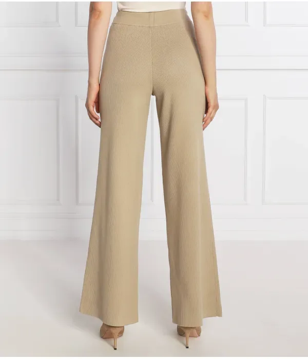 Вязаные брюки relaxed fit Tommy Hilfiger, бежевый — фото 4