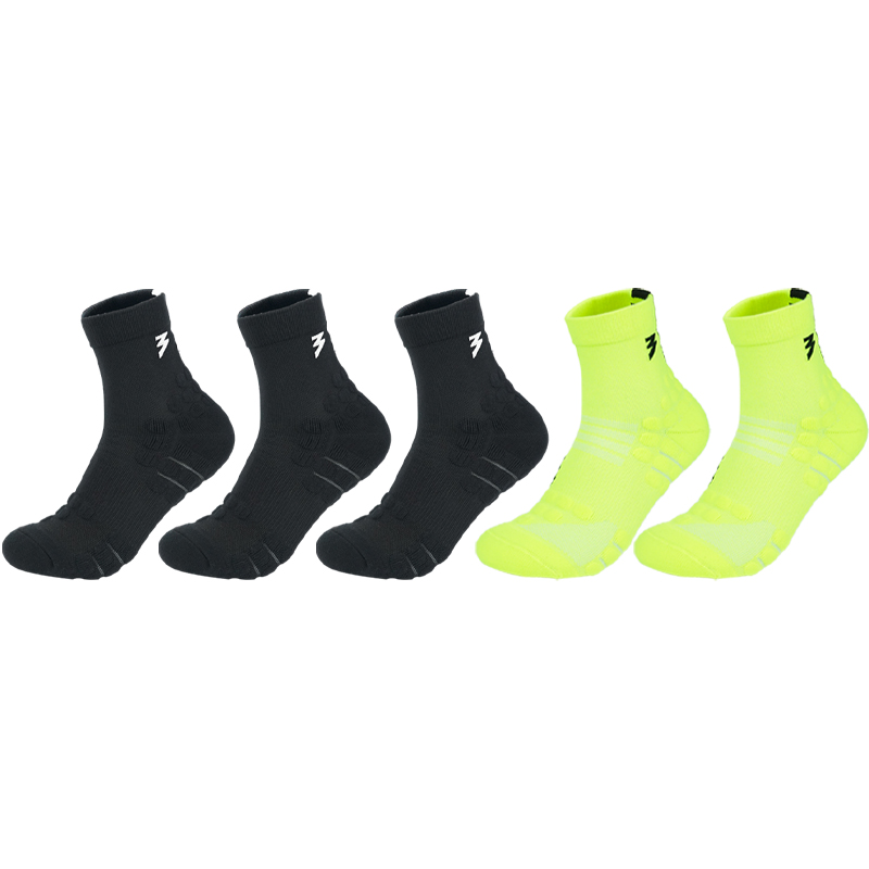 

Набор унисекс носков Crew 361°, 5 pack (черный 3+neon желтый 2)