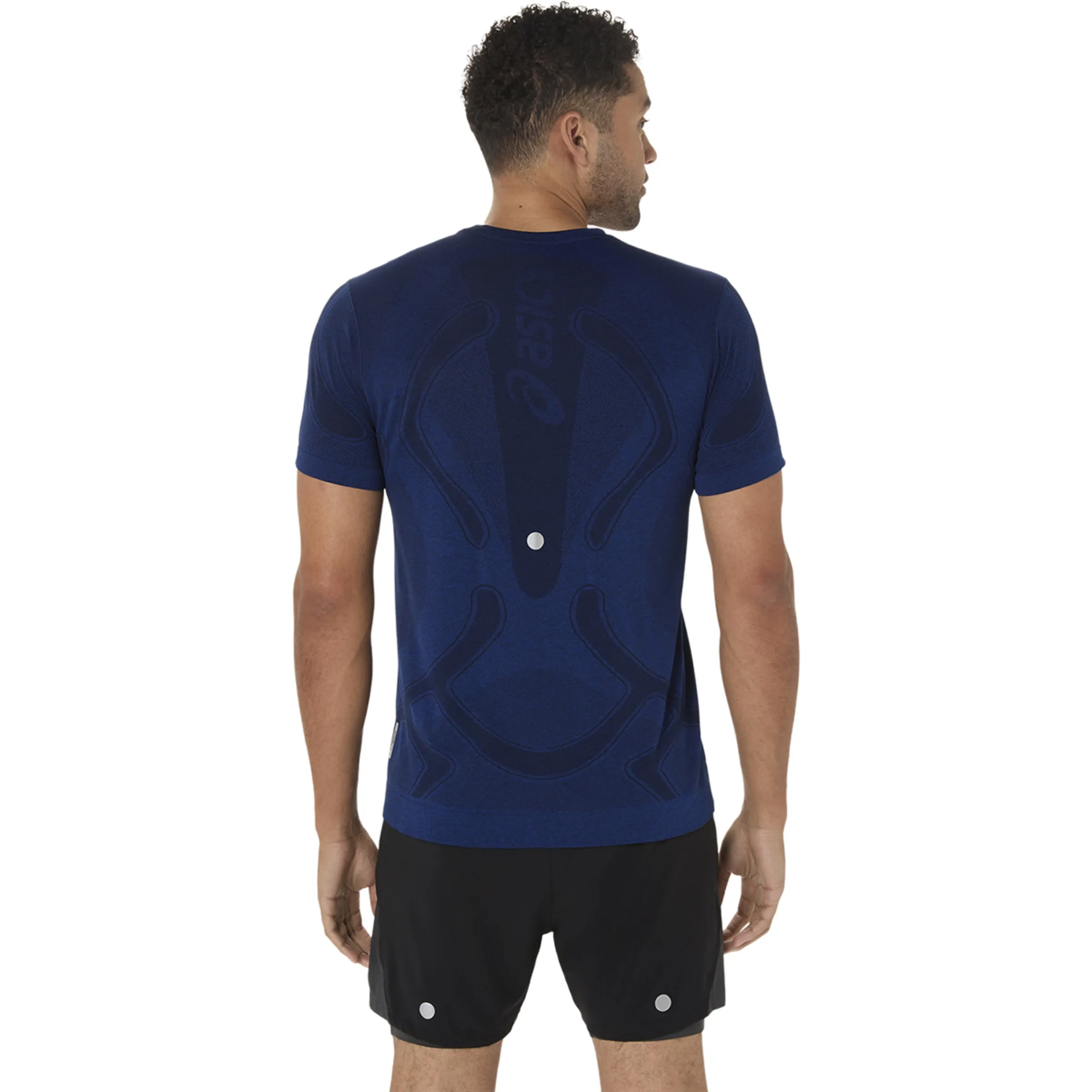 

Мужские беговые майки ROAD SEAMLESS SS TOP Asics, синий