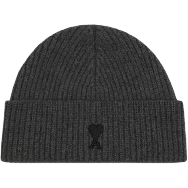 

AMIPARIS Вышитая шапка Ami Paris Ami De Coeur, Black