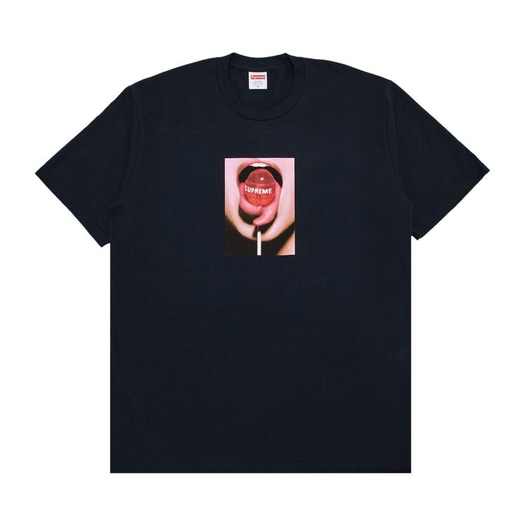 

Футболка Supreme Lollipop Tee Navy, синий