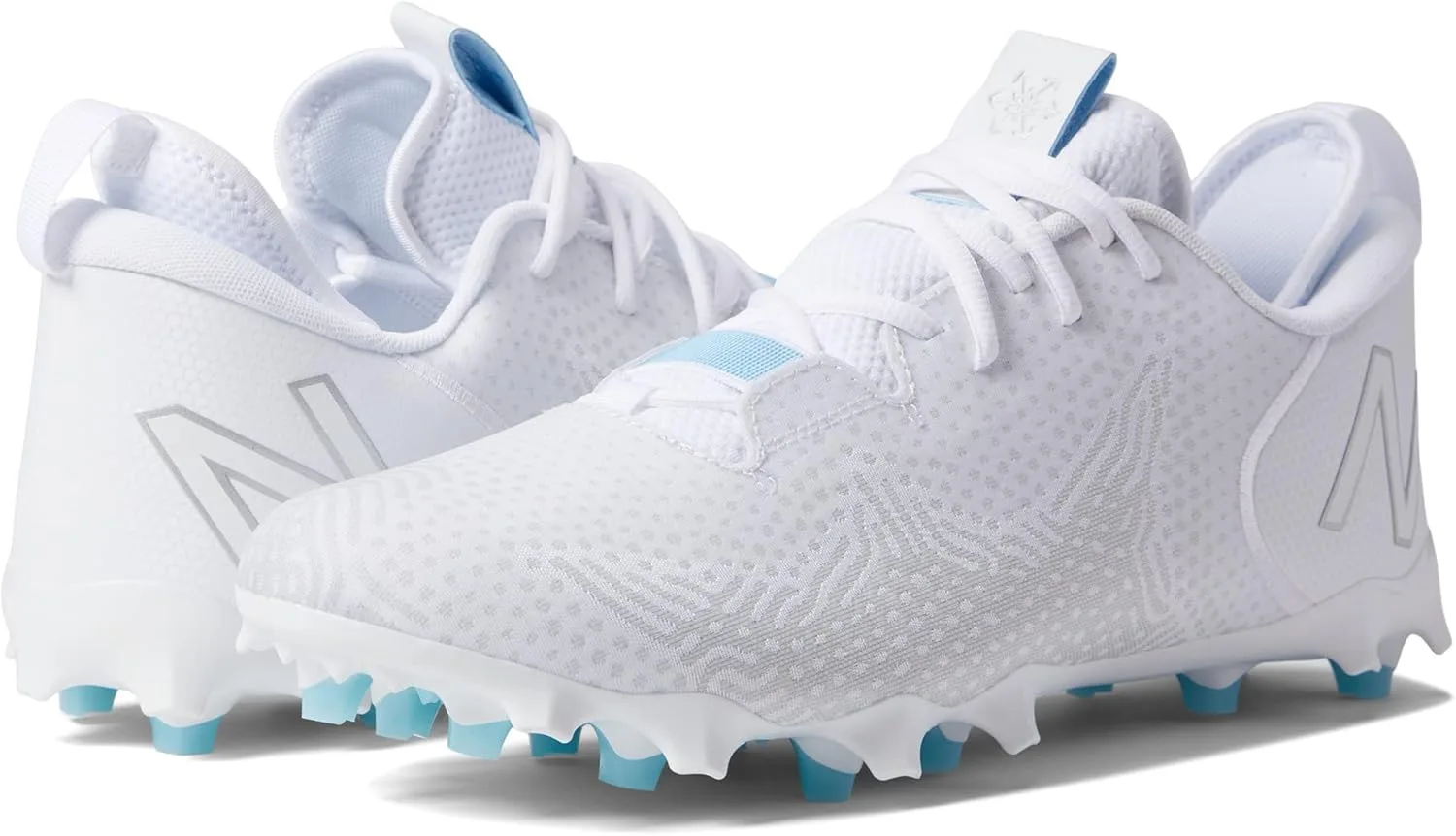 Мужские кроссовки для лакросса New Balance Freeze Lx V3, белый/серый — фото 2