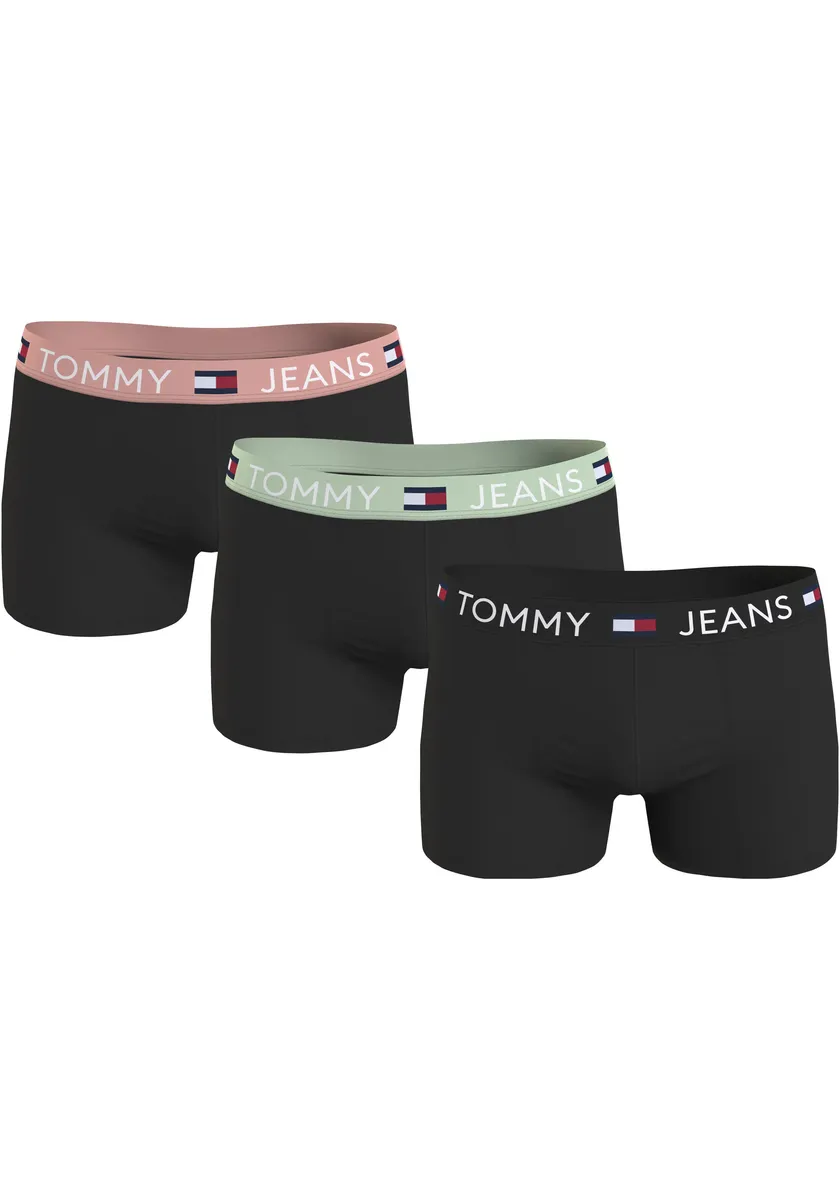 

Tommy Hilfiger Underwear Trunk "3P TRUNK WB" (3 шт. в упаковке), цвет Swt Pch/Opl Grn/Blck