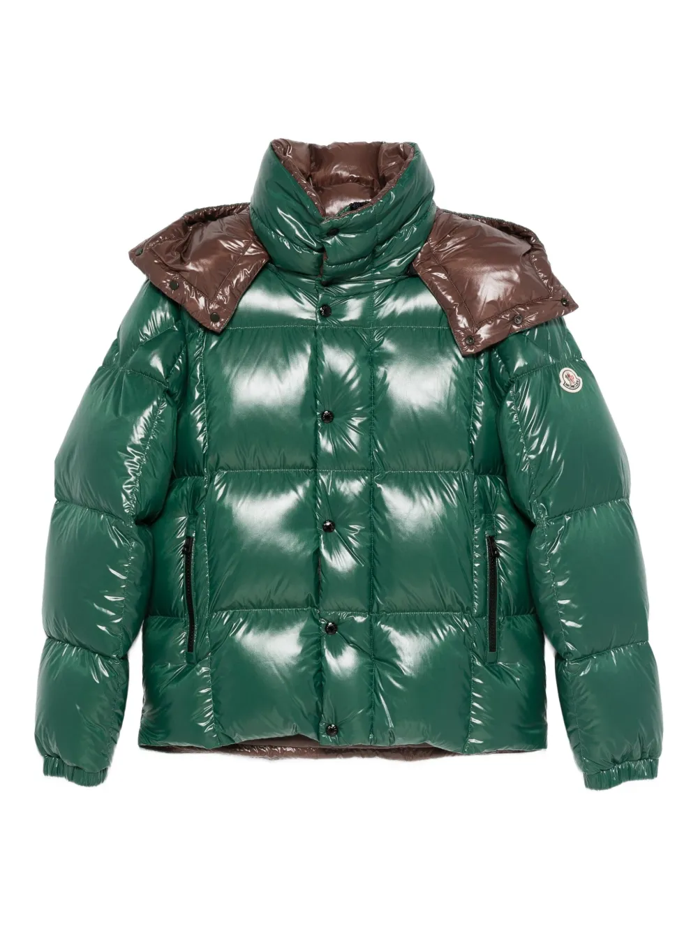 

Стеганая куртка с капюшоном Parana MONCLER, зеленый
