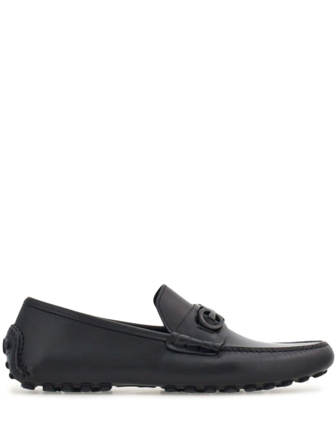 

Ferragamo лоферы с декором Gancini, черный