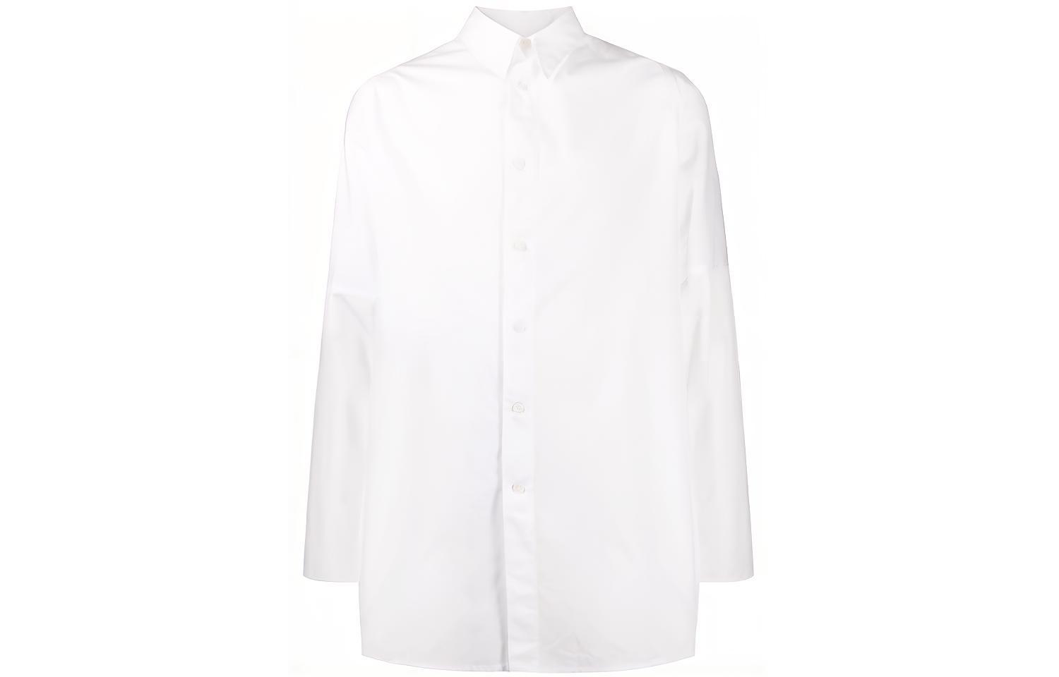 

Yohji Yamamoto Мужская белая рубашка