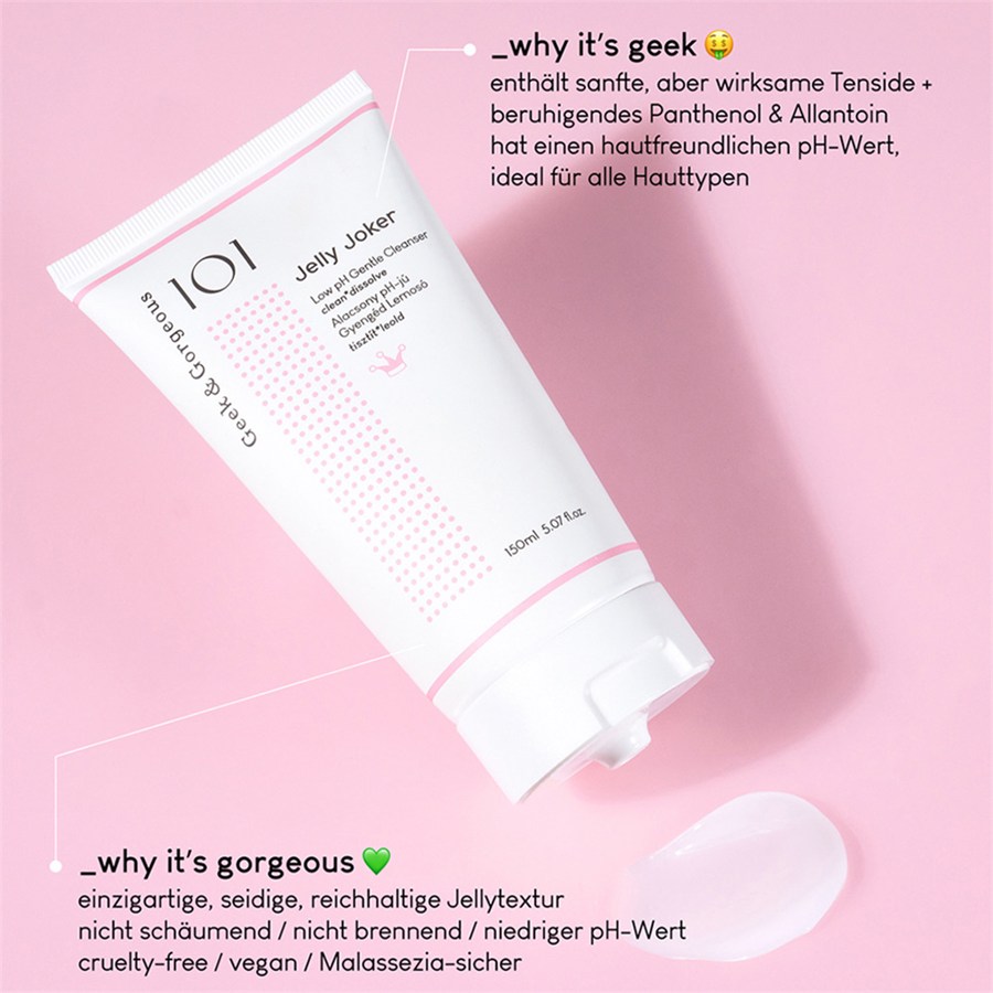 Крем для лица SPF GEEK GORGEOUS Гель для лица jelly joker cleansing gel, объем — фото 3