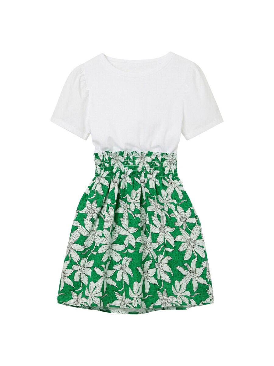 

Платье Desigual Dress, зеленый/белый