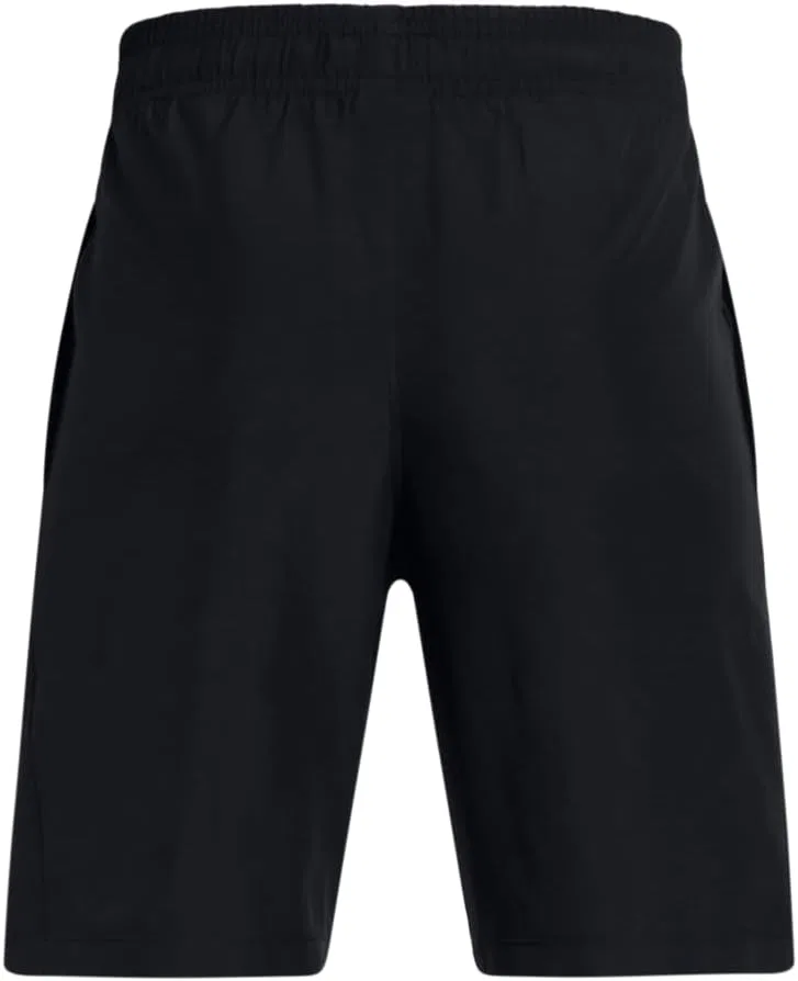 Детские шорты Under Armour Performance Woven Shorts, (002) Black//White — фото 2