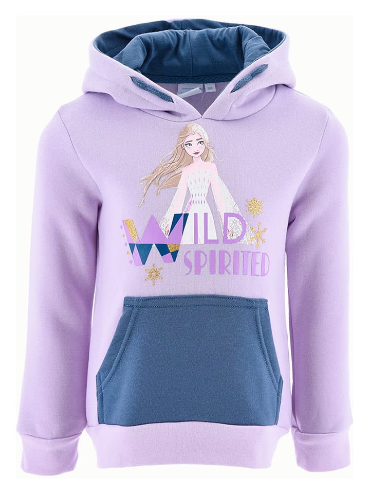 

Пуловер с капюшоном Disney Frozen, цвет lila/dunkelblau