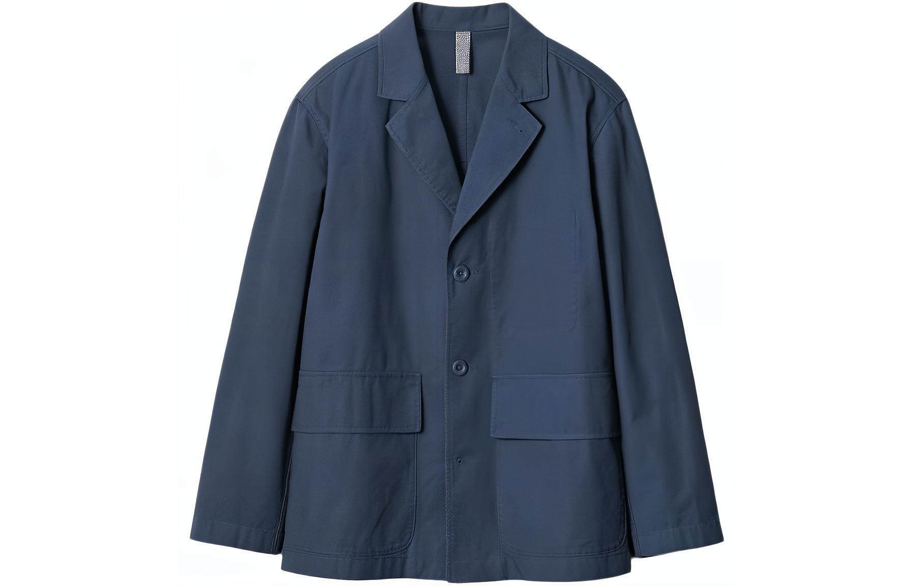 UNIQLO Куртка Jw Anderson Co Branded Series мужская тёмно-синяя, Dark Blue — фото 3